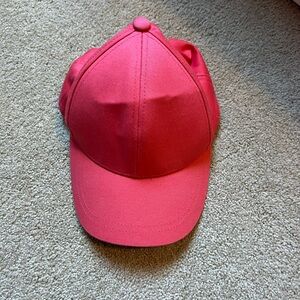 Pink baseball cap